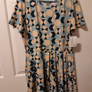 Lularoe Amelia Dress Size 3XL NWT